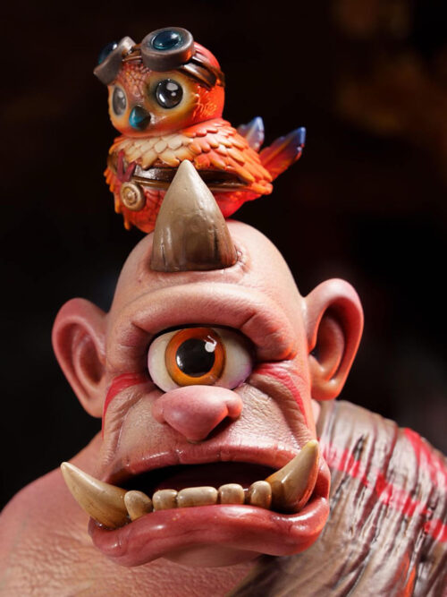 Ogre & Gryphon & Observer — World of Warcraft Trio Set - Detail View 3