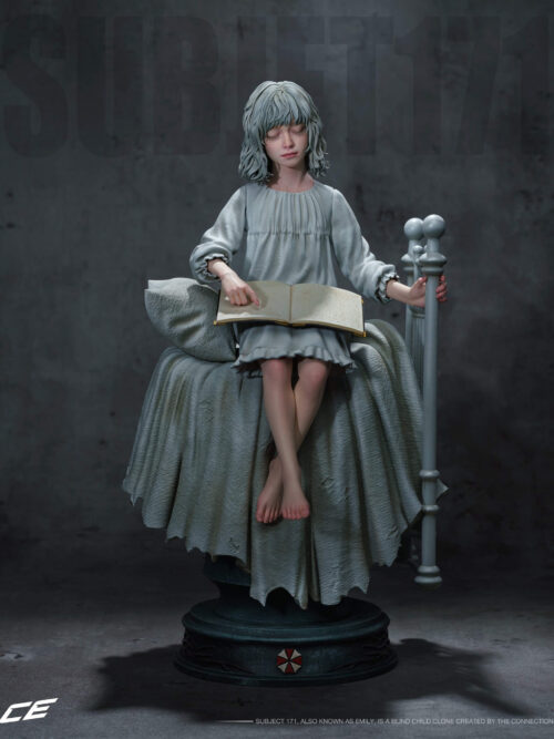 vna38s3sc7zve2v1p4kjxjdr7k9s8gaj Subject 171 Emily — Resident Evil Requiem - Collectible Figure Main View