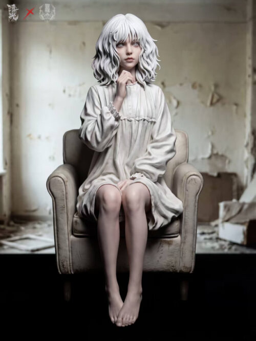 Seated Emily — Resident Evil Requiem - Collectible Figure Main View