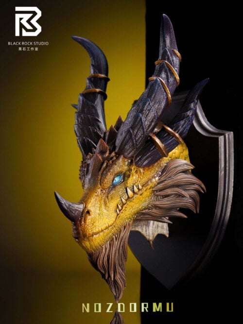 Five Dragon Aspects Bust Magnet Set - Detail View 3