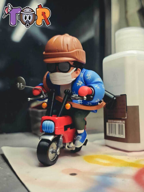 Motorcycle Riding Akira Toriyama - Detail View 1