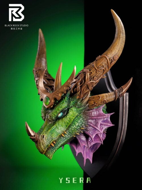 Five Dragon Aspects Bust Magnet Set - Detail View 2