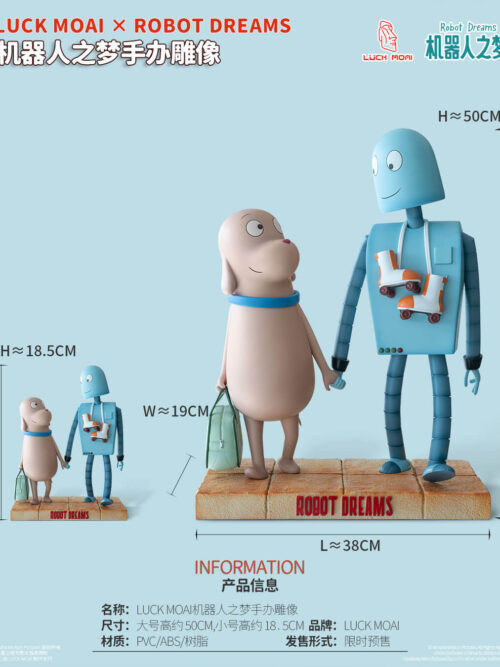 Robot Dreams Hand-in-Hand Dog and Robot - Detail View 8