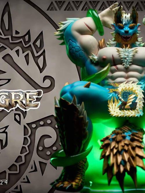 Defeated Zinogre - Detail View 2