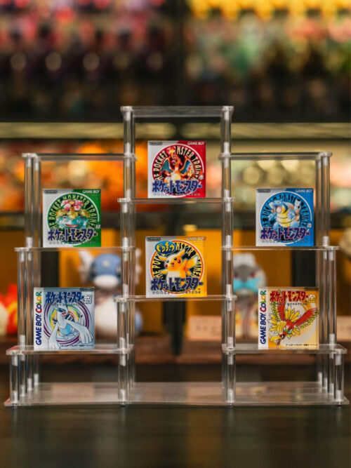 Pokemon Japanese GBA Cartridge Art Acrylic Fridge Magnet Set - Detail View 2