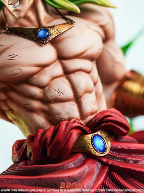Legendary Super Saiyan Broly Looking Back - Detail View 3