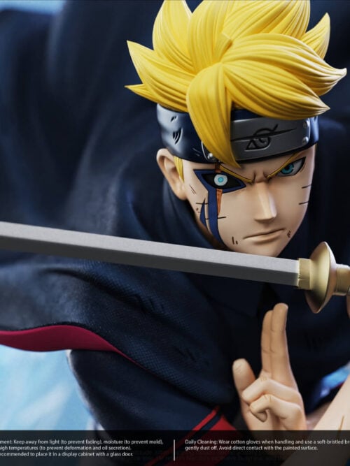 Kneeling Boruto Uzumaki - Detail View 1