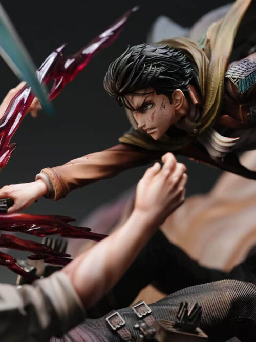 Levi Ackerman vs Reiner Braun - Detail View 1