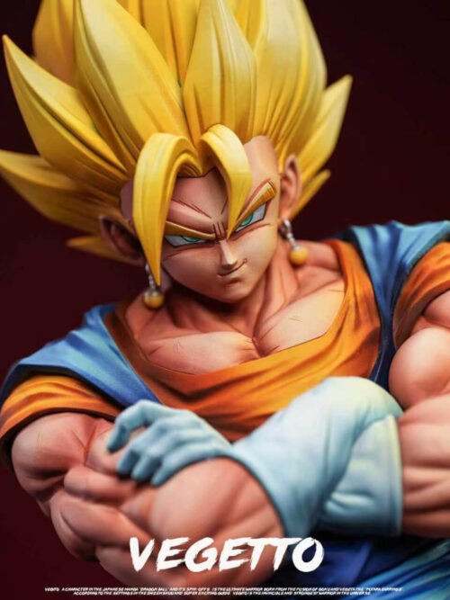 Super Saiyan Blue and Super Saiyan Vegito Bust - Detail View 3