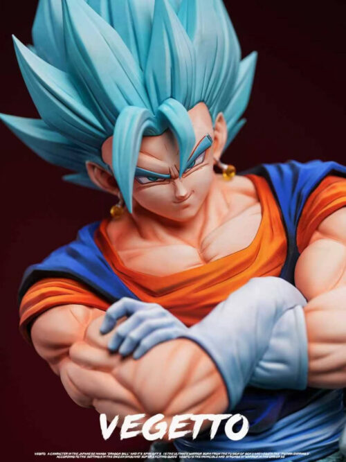 Super Saiyan Blue and Super Saiyan Vegito Bust - Detail View 2