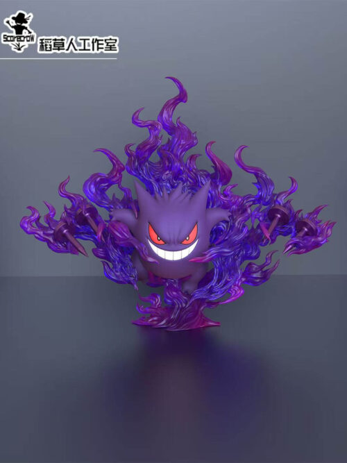Gastly, Haunter, and Gengar Evolution Set - Detail View 3
