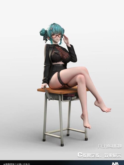 Seated Privaty - Collectible Figure Main View