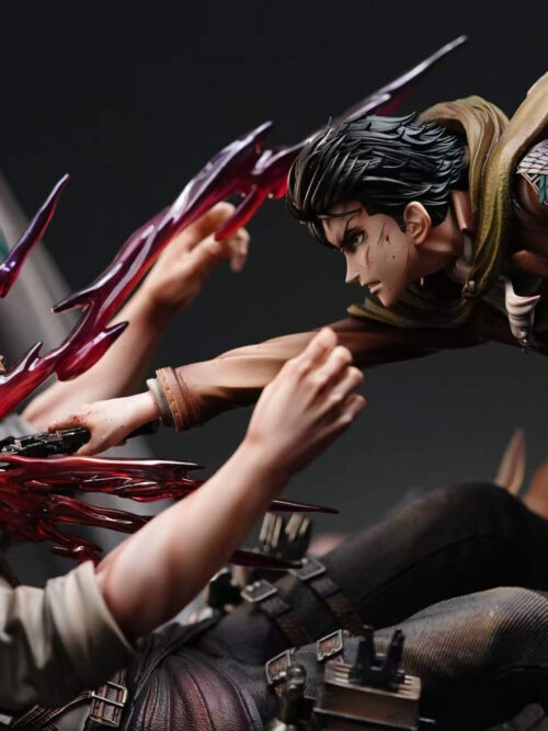 Levi Ackerman vs Reiner Braun - Detail View 2
