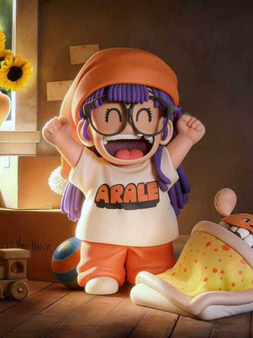 Good Morning Arale & Little Sun - Detail View 1