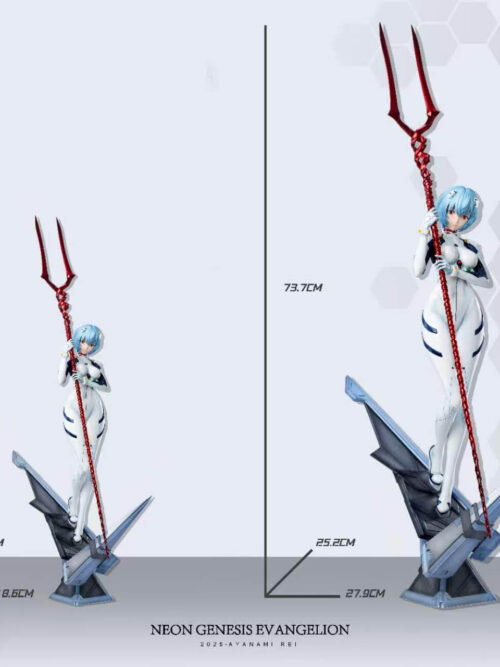 Neon Genesis Evangelion Rei Ayanami and Asuka Langley Soryu - Detail View 10