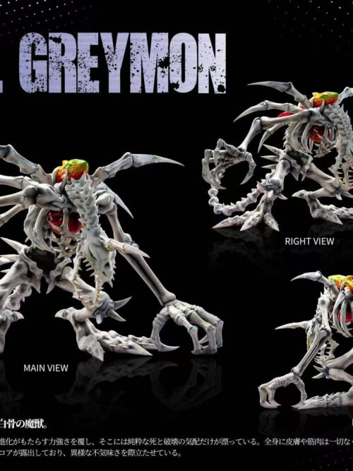 Skull Greymon - Detail View 2