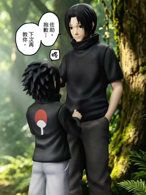 Itachi Uchiha and Sasuke Uchiha - Detail View 1