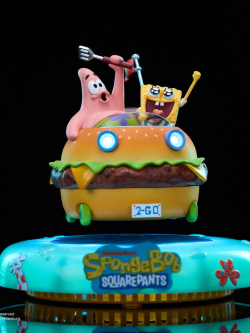 SpongeBob & Patrick Star Krabby Patty Cruiser Maglev Night Light - Detail View 9