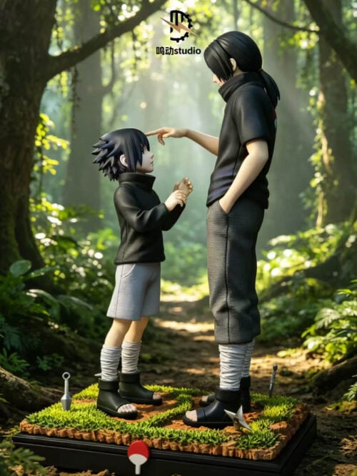 72g7a0ww8nq89jqz6ze0aevezknp85tt Itachi Uchiha and Sasuke Uchiha - Collectible Figure Main View