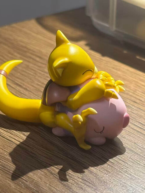 Munna x Abra, Darumaka, and Teddiursa - Detail View 3