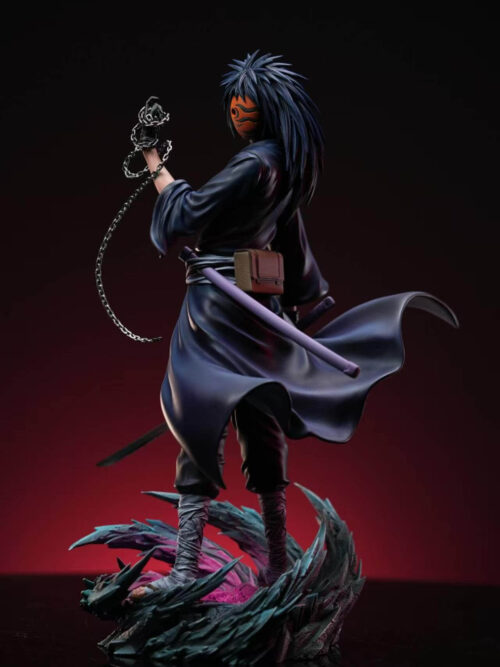 Red Night Mask Obito Uchiha - Detail View 6
