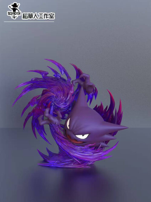 Gastly, Haunter, and Gengar Evolution Set - Detail View 2
