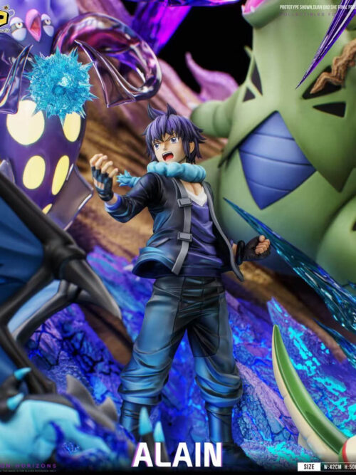 Mega Charizard X Alain and His Team - Detail View 3