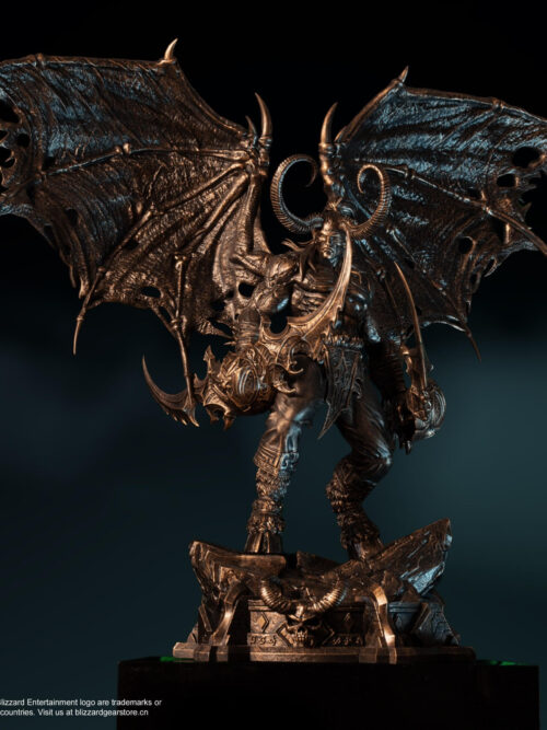 Illidan Stormrage Bronze Classic Statue — World of Warcraft - Detail View 8