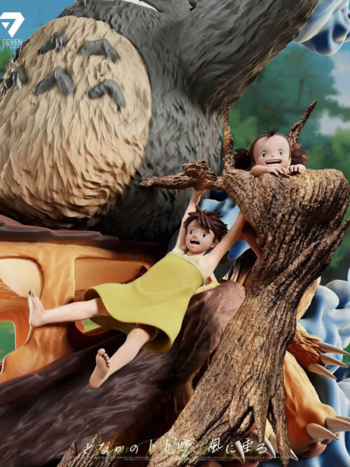 My Neighbor Totoro Riding the Wind - Detail View 2
