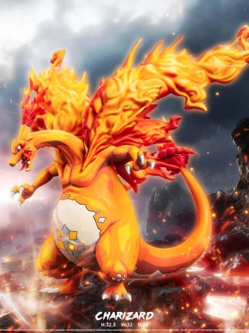 br6n03r6c2mk1awympzja4z83g37w1n4 Super Charizard - Collectible Figure Main View