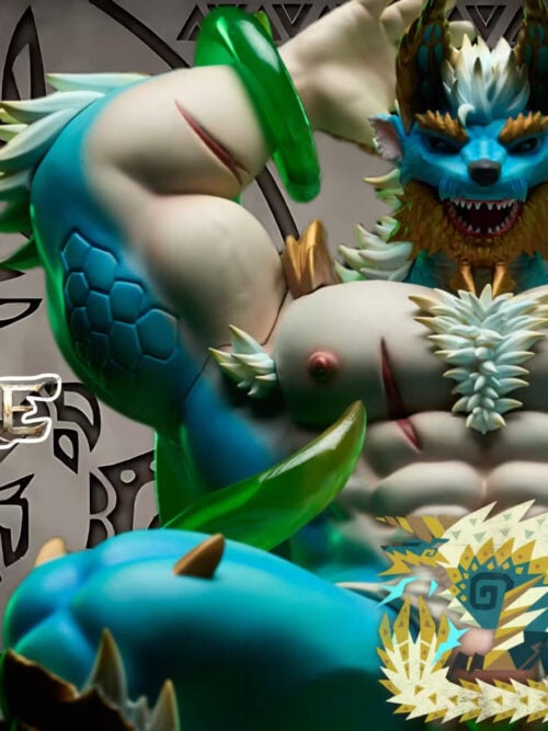 Defeated Zinogre - Detail View 1