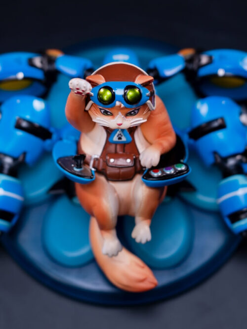 Sleep-Darted Jetpack Cat — Overwatch - Detail View 3