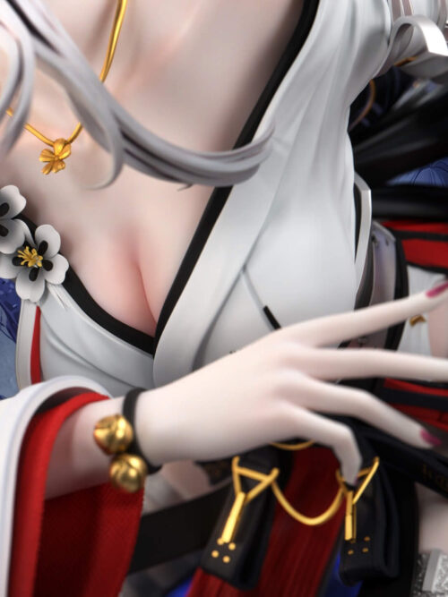 White-Haired Shrine Maiden Hiyuki - Detail View 5