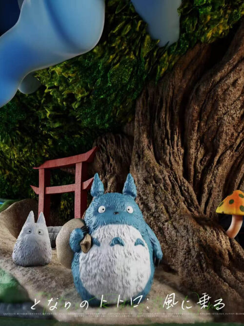 My Neighbor Totoro Riding the Wind - Detail View 5