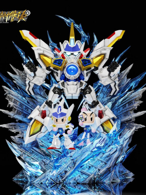 White Bomber Mecha Form — Bomberman - Detail View 2