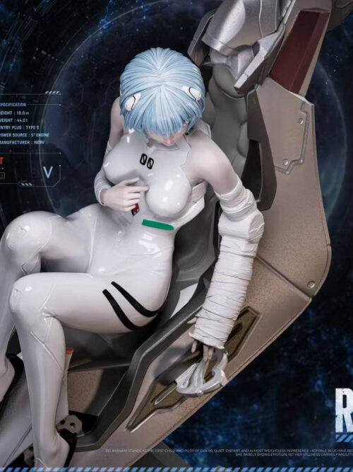 Rei Ayanami in Cockpit - Detail View 5