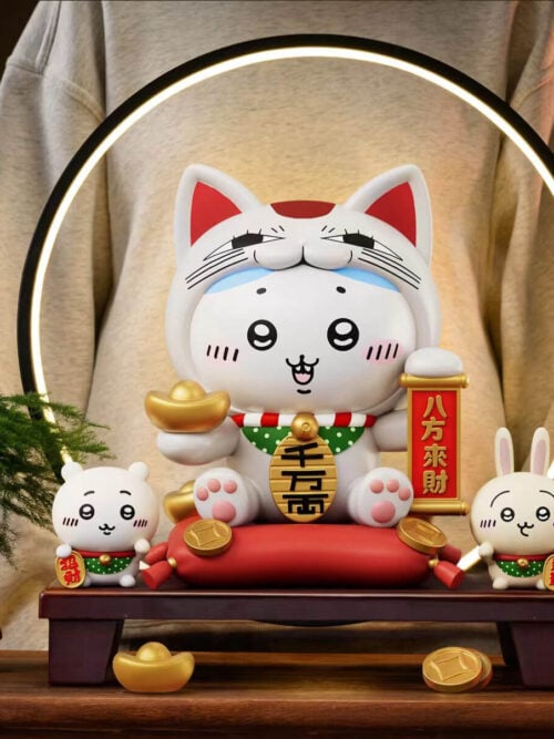 f2k6wfbbpmmt7byvfkt969dnjvavx02j Fortune Cat Hachiware Usagi - Collectible Figure Main View