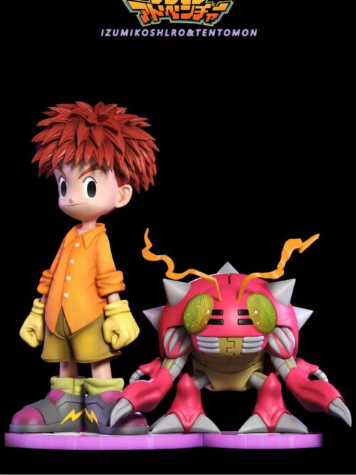 Koushirou Izumi & Tentomon - Detail View 6