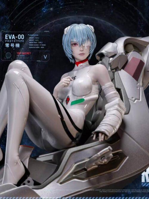 Rei Ayanami in Cockpit - Detail View 3