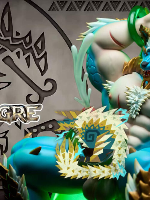 Defeated Zinogre - Detail View 3