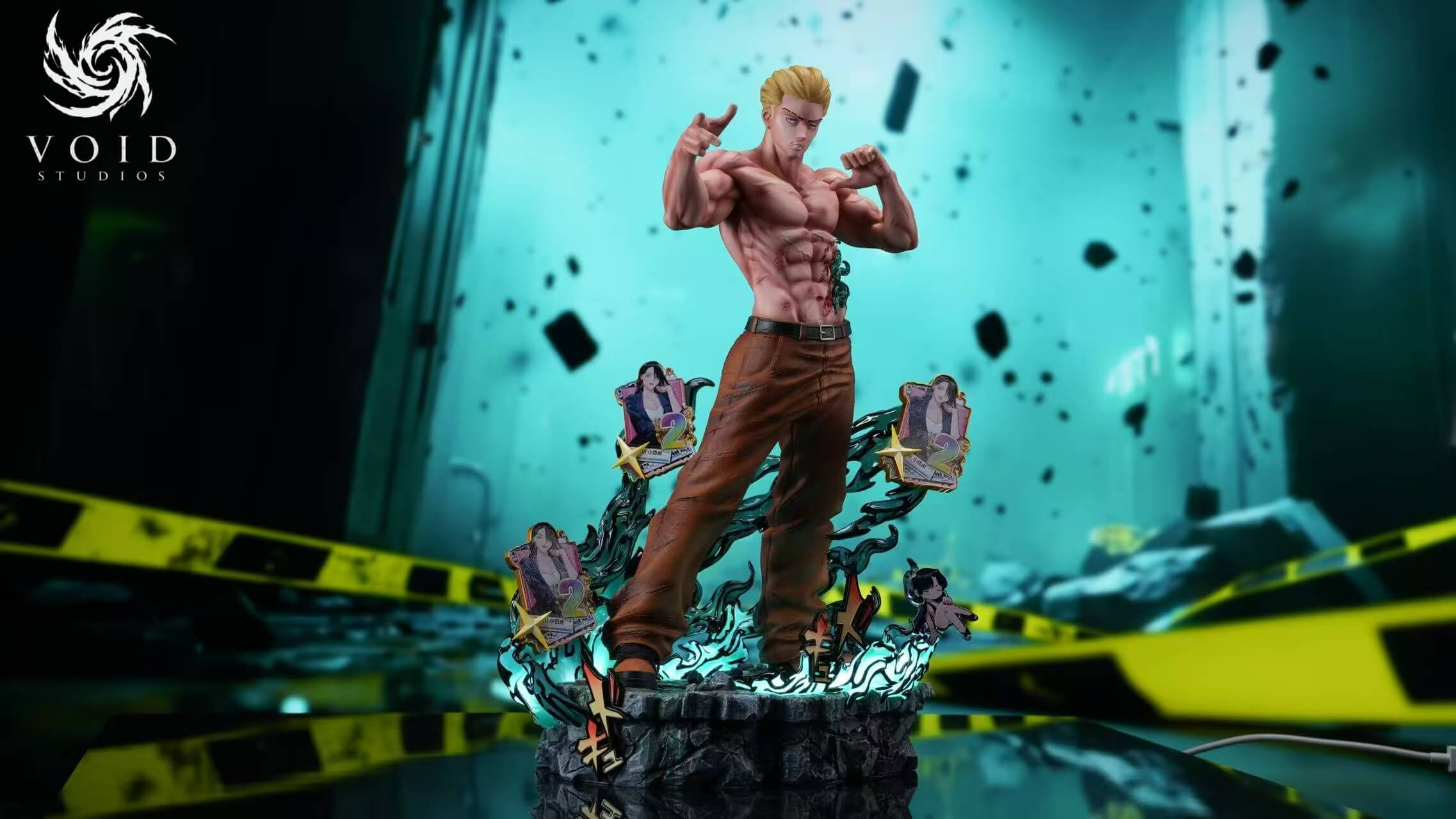 Idle Death Gamble Kinji Hakari - Featured Image Idle Death Gamble Kinji Hakari - Collectible Figure Main View