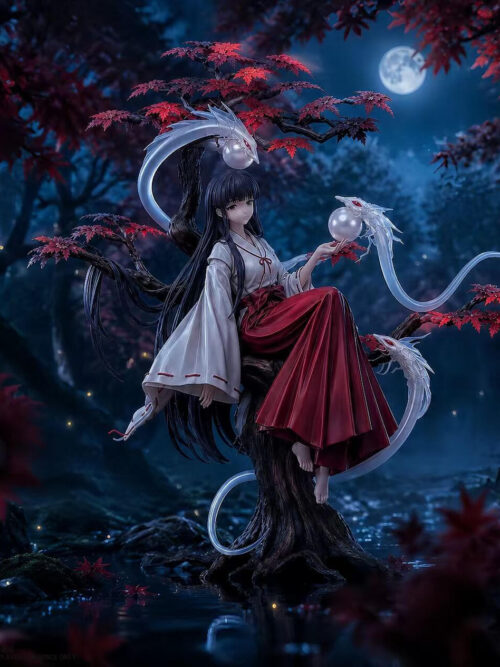 Kikyo — Shrine Priestess of the Spirit Tree - Detail View 5