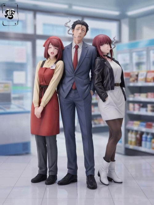 Smoking Behind the Supermarket with You Sasaki and Tayama - Collectible Figure Main View