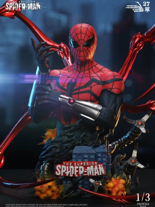 The Superior Spider-Man Bust - Detail View 6