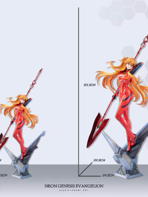 Neon Genesis Evangelion Rei Ayanami and Asuka Langley Soryu - Detail View 11