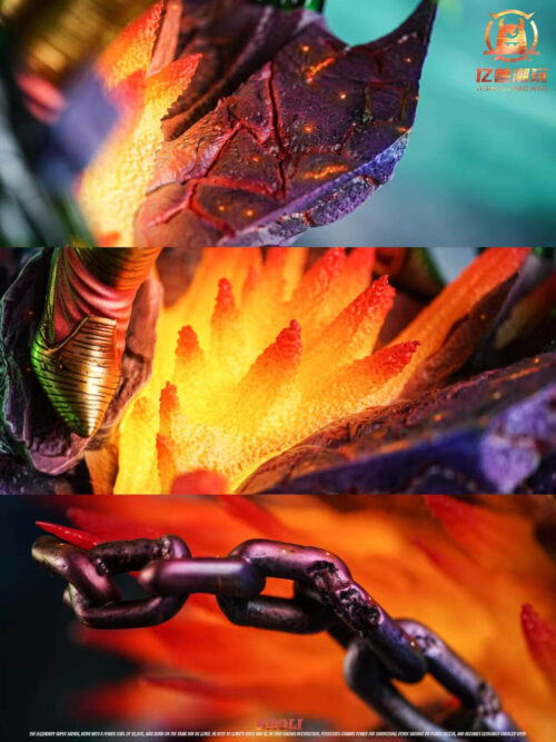 Legendary Super Saiyan Broly Looking Back - Detail View 5