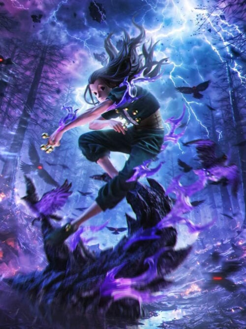 Needle-Wielding Illumi Zoldyck - Collectible Figure Main View