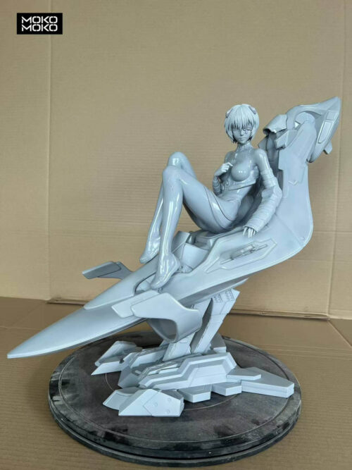 Rei Ayanami in Cockpit - Detail View 6