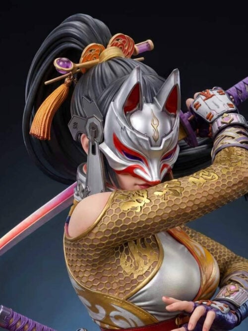 Fox Mask Kunimitsu - Detail View 1