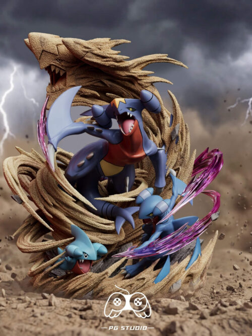 Evolution Line Garchomp - Collectible Figure Main View